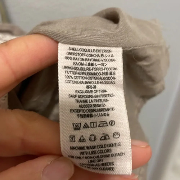 FREE People Woman’s Beige Dress With Lace Details - Picture 9 of 12